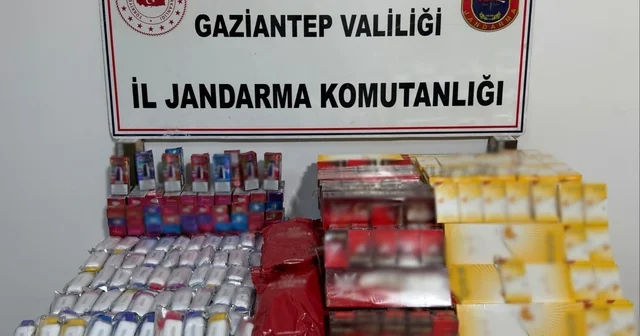 Gaziantep te 1 milyon TL değerinde kaçak malzeme ele geçirildi: 3 gözaltı Gaziantep Haberleri Habertürk Yerel Haberler