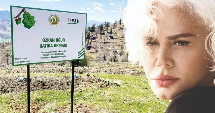 Sezen Aksu’dan dostlarına 10 bin fidanlık vefa