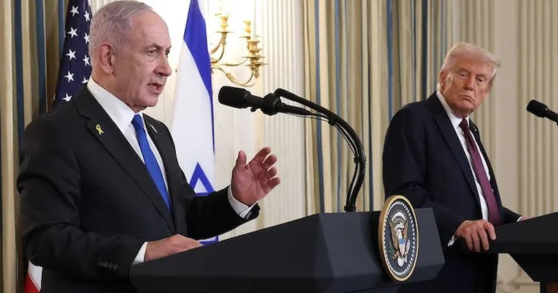 F 35 yorumu bardağı taşırdı: Netanyahu ya Beyaz Saray kapı duvar Sözcü Gazetesi