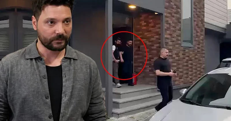 Oğuzhan Uğur u yatağından kaldırdılar! İşte evinden alındığı anlar
