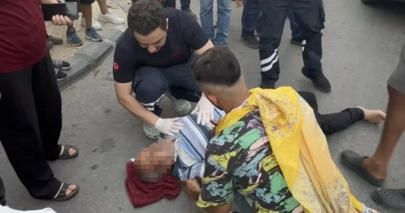 Motosikletin çarptığı yaşlı adamın eşi gözyaşlarına boğuldu