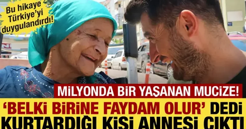 Milyonda bir yaşanan mucize! 6 yıl önce yaptığı bağış, annesinin hayatını kurtardı!