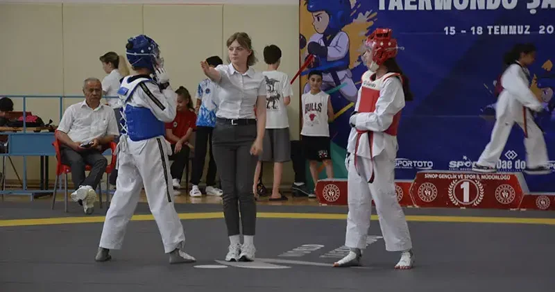 Türkiye Minikler Taekwondo Şampiyonası Sinop ta başladı