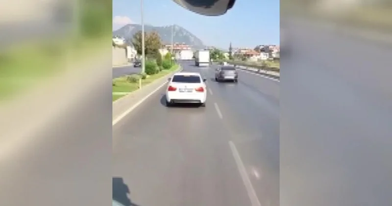 Alanya da itfaiye aracına yol vermeyen sürücüye 46 bin lira ceza