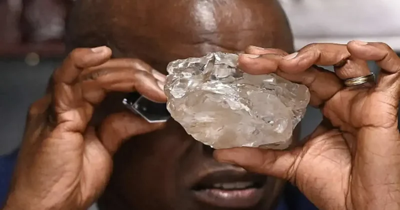 Afrika da bulundu: Dünyanın en büyük elmasları arasına girdi