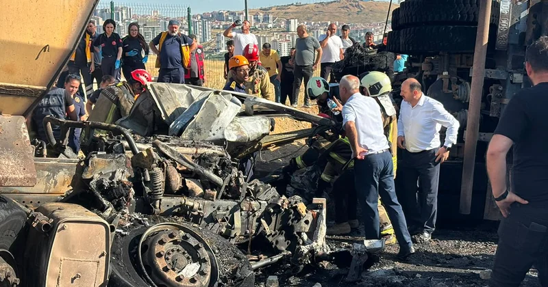Feci kazada 2 işçi ölü! Mansur Yavaş tan açıklama geldi Sözcü Gazetesi