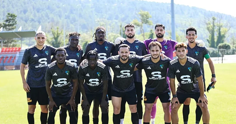 Kocaelispor, Riva kampını hazırlık maçıyla noktaladı!