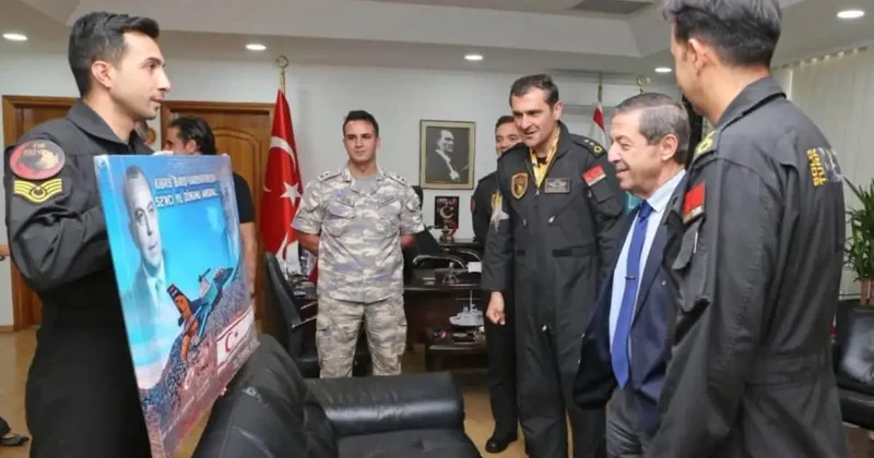 KKTC Dışişleri Bakanı Ertuğruloğlu: Türk F 16’ları ile büyük gurur duyuyoruz