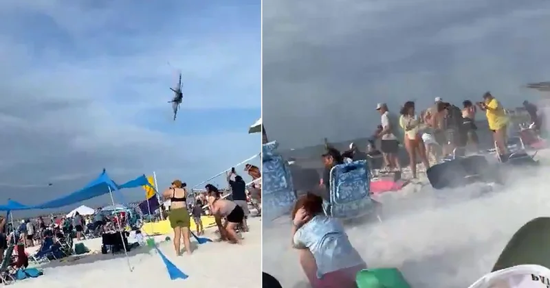 Pilotun plajda yaptığı hatanın bedeni ağır oldu