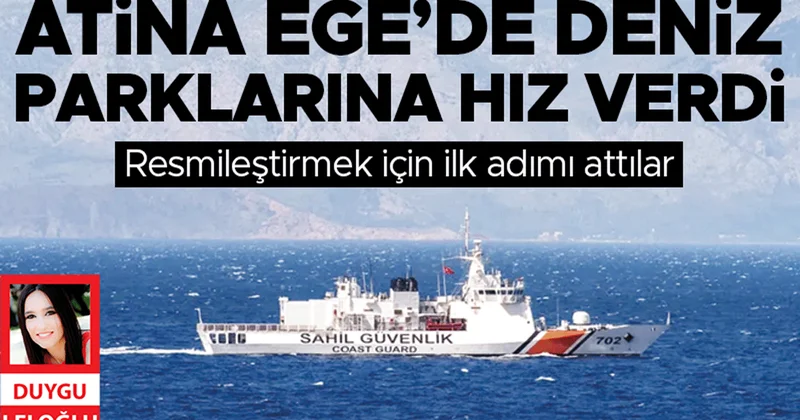 Atina Ege’de deniz parklarına hız verdi