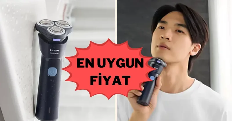 Dakikalar içinde pürüzsüz cilt: Philips Tıraş Makinesi indirimde