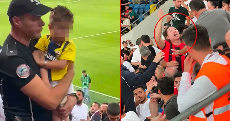 Tribün skandalının ardından duygulandıran diyalog: Komiser yardımcısı o anları anlattı! O küçük vücudundaki titreme...