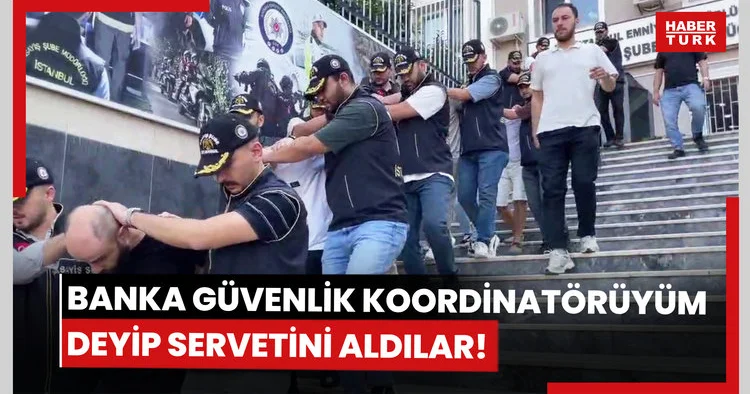 Banka güvenlik koordinatörüyüm deyip servetini aldılar!