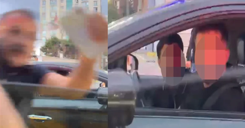 Tek şeritli yolda ilk ben geçeceğim kavgası! Sözcü Gazetesi