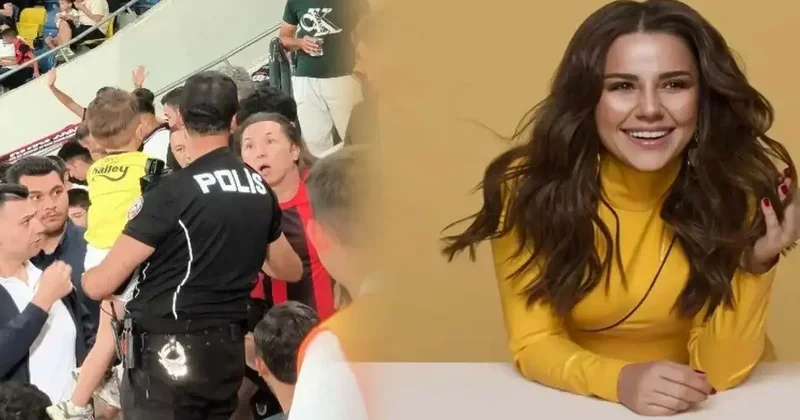 Fenerbahçe formalı minik taraftar için Merve Özbey sessiz kalmadı: Desteğini duyurdu!
