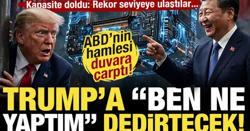 ABD nin hamlesi ters tepti! Çin kozunu oynadı: Rekor seviyeye ulaştılar...