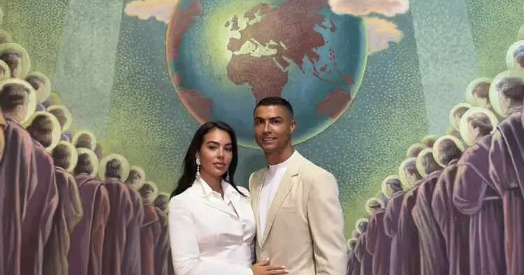 Cristiano Ronaldo ve Georgina Rodriguez’in nikahından kareler! Sade tören dikkat çekti