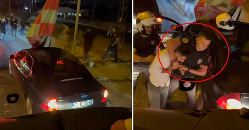 Amedspor Erzurumspor maçı öncesi provokasyon girişimi! Polis gerekeni yaptı