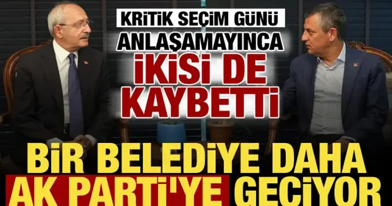 Menderes’te dengeler altüst! CHP ve Yeni Parti anlaşamadı, belediye AK Parti ye geçiyor