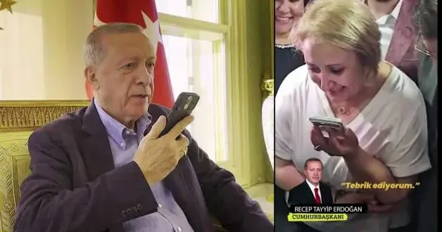 Cumhurbaşkanı Erdoğan Menderes Belediye Başkanvekili seçilen Asuman Şen i tebrik etti