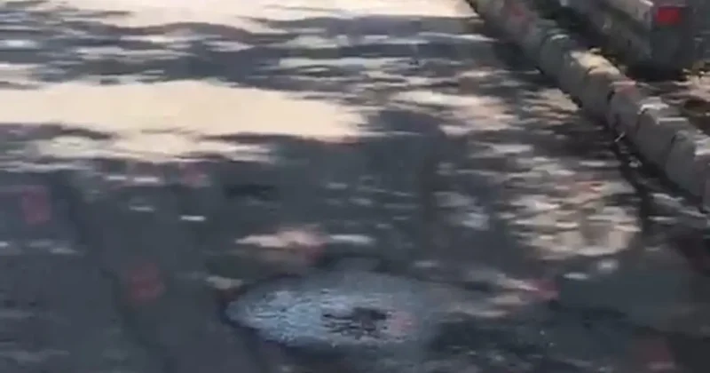 Muş’ta seyir halindeki motosiklet alev aldı