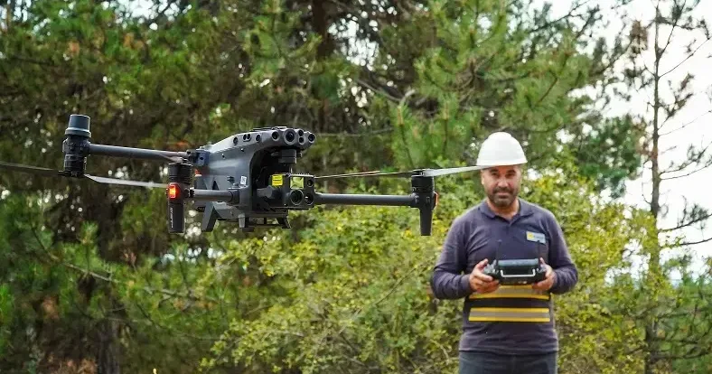Enerjisa Dağıtım Şirketleri nden orman yangını riskine karşı drone destekli denetim