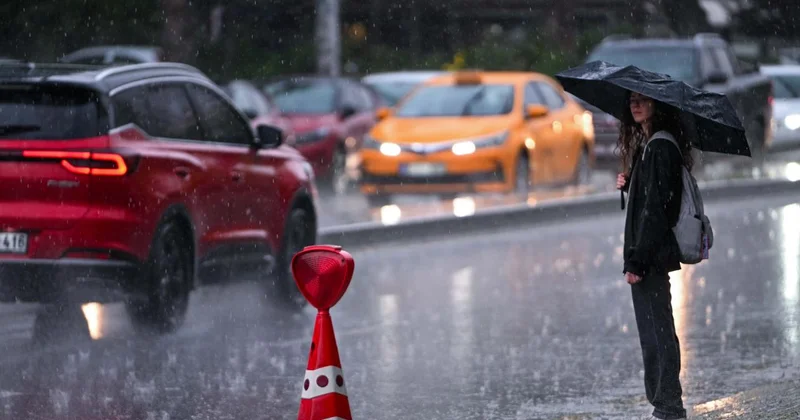 Başkentte sabah saatlerinde sağanak etkili oldu