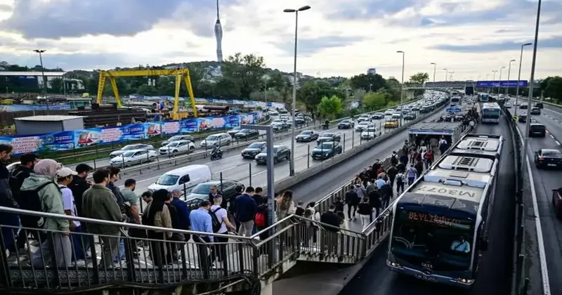 İstanbul’da trafik yoğunluğu