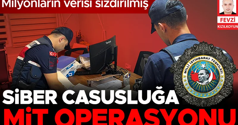MİT ortaya çıkarttı… Milyonların verisi sızdırılmış