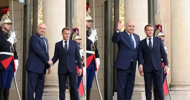 Lübnan Cumhurbaşkanı Avn, Fransa Cumhurbaşkanı Macron ile görüştü