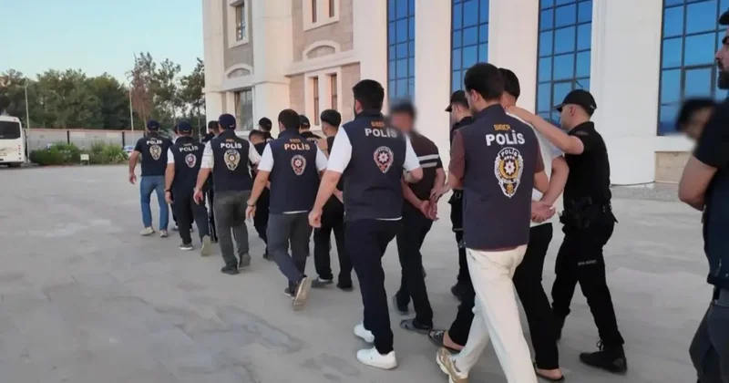 Adıyaman da yasa dışı bahis operasyonunda 15 kişi tutuklandı