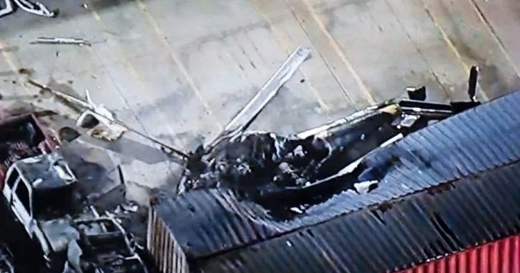 ABD’de helikopter kazası… Canlı yayındayken yere çakıldı: 3 ölü