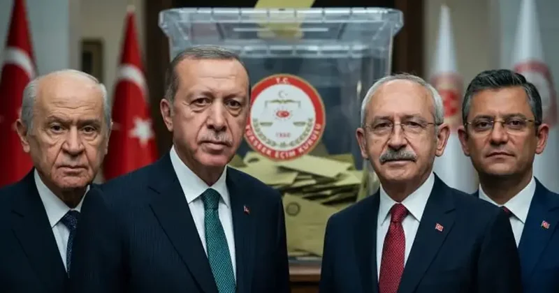 Dört büyük şirket açıkladı! İşte bugün seçim olsa en çok oy alacak partiler!