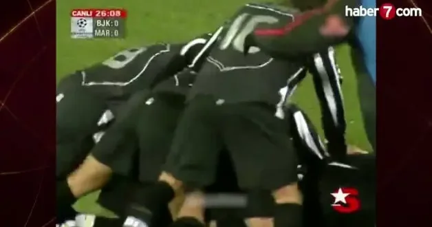 Tarih: 28 Kasım 2007! Beşiktaş tan Marsilya ağlarına iki muhteşem gol