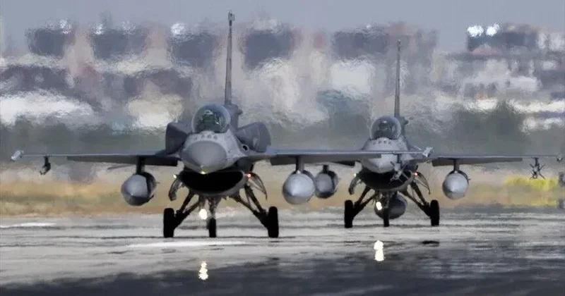ABD ordusuna ait F 16 savaş uçağı düştü