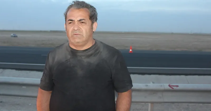 Kum fırtınası kazaya neden oldu! Göz gözü görmedi 7 araç birbirine girdi