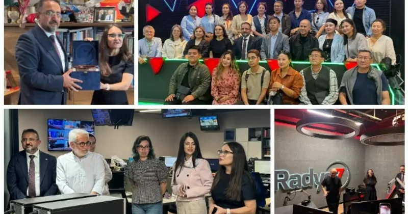 Kazakistan’dan Kanal7’ye anlamlı ziyaret