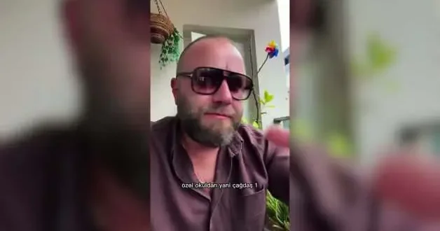Kızını özel okuldan alıp İmam Hatip e yazdıran babanın mutluluğu kamerada