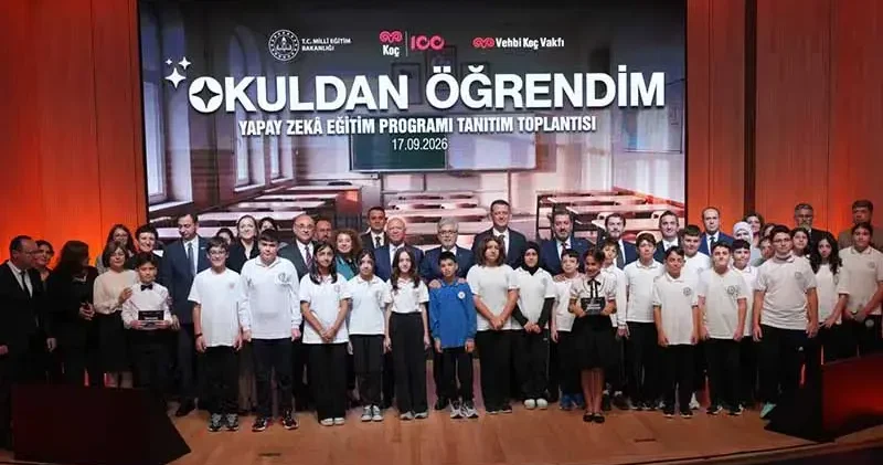 Ortaokul öğrencileri için Yapay Zeka Eğitim Programı hayata geçirildi