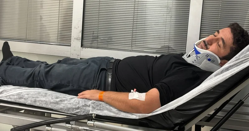 Uğur Akay, trafik kazası geçirdi