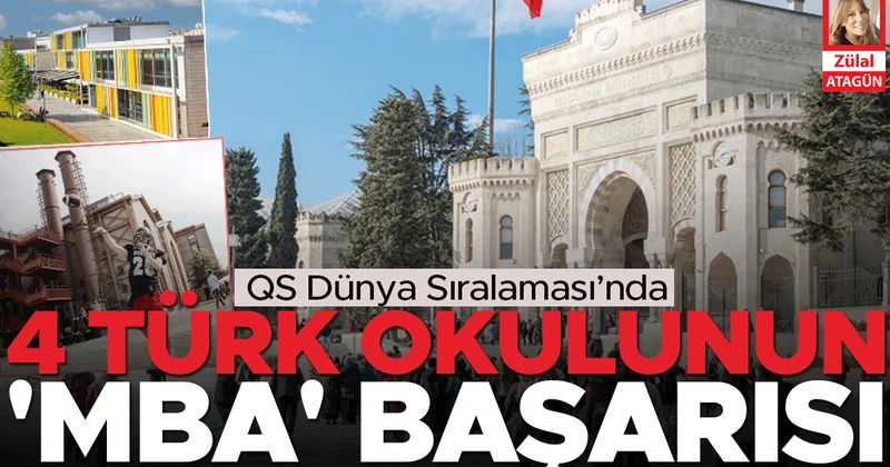 QS Dünya Sıralaması’nda 4 Türk okulunun MBA başarısı