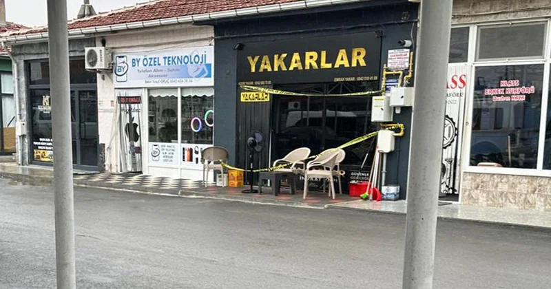 Çifteler de oto galericisi kendi iş yerinde bıçaklandı! Ağabeyi de gözaltına alınanlar arasında