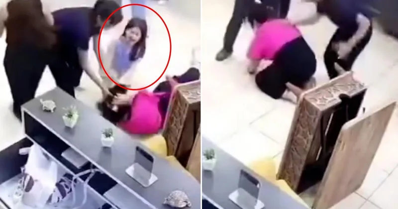 Vicdansızlığın böylesi! Küçük kızın gözleri önünde saldırdılar