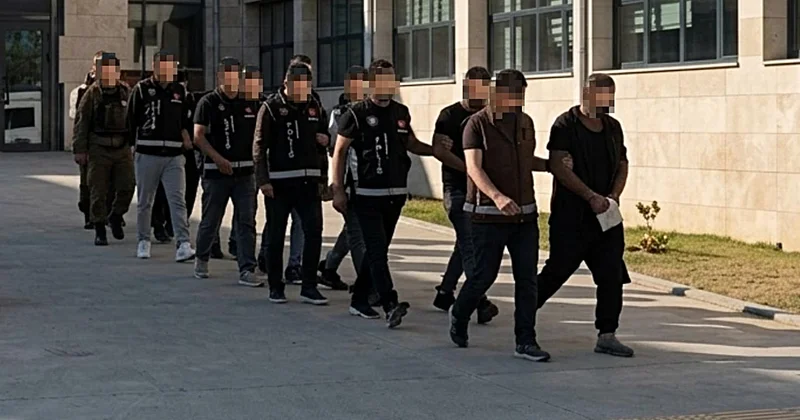 Kendilerini polis olarak tanıtıp milyonlarca liralık vurgun yaptılar! 11 şüpheli tutuklandı