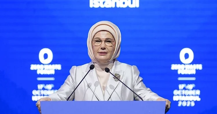 Emine Erdoğan: Sıfır atık, umut ürettiğimiz yepyeni bir dönemin adıdır