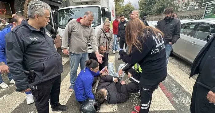Lise öğrencisi kazada yaralandı