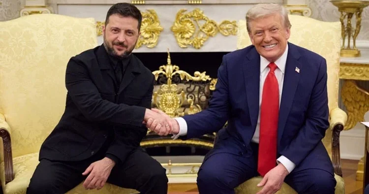 Son dakika haberi... Beyaz Saray da Trump Zelenski zirvesi