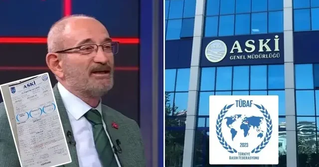11 bin liralık faturayı gösterdi ASKİ tehdit etti: TÜBAF tan gazeteci Emin Pazarcı ya destek Gündem Haberleri