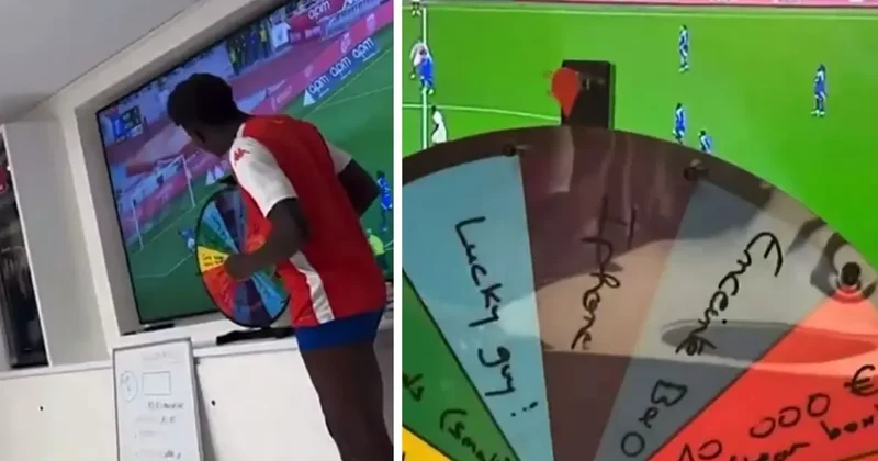 Antrenmana geç kalan futbolcu ceza çarkını çevirdi! Çıkan görevi görünce şoke oldu