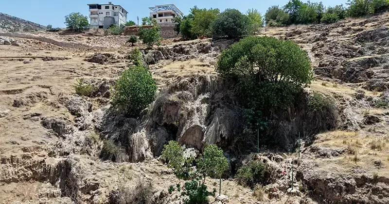 Sakcagözü Şelalesi kurudu